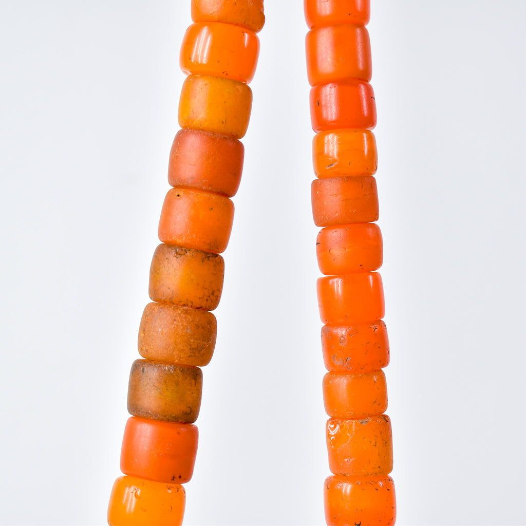 Phenolic Resin Orange Trade Beads