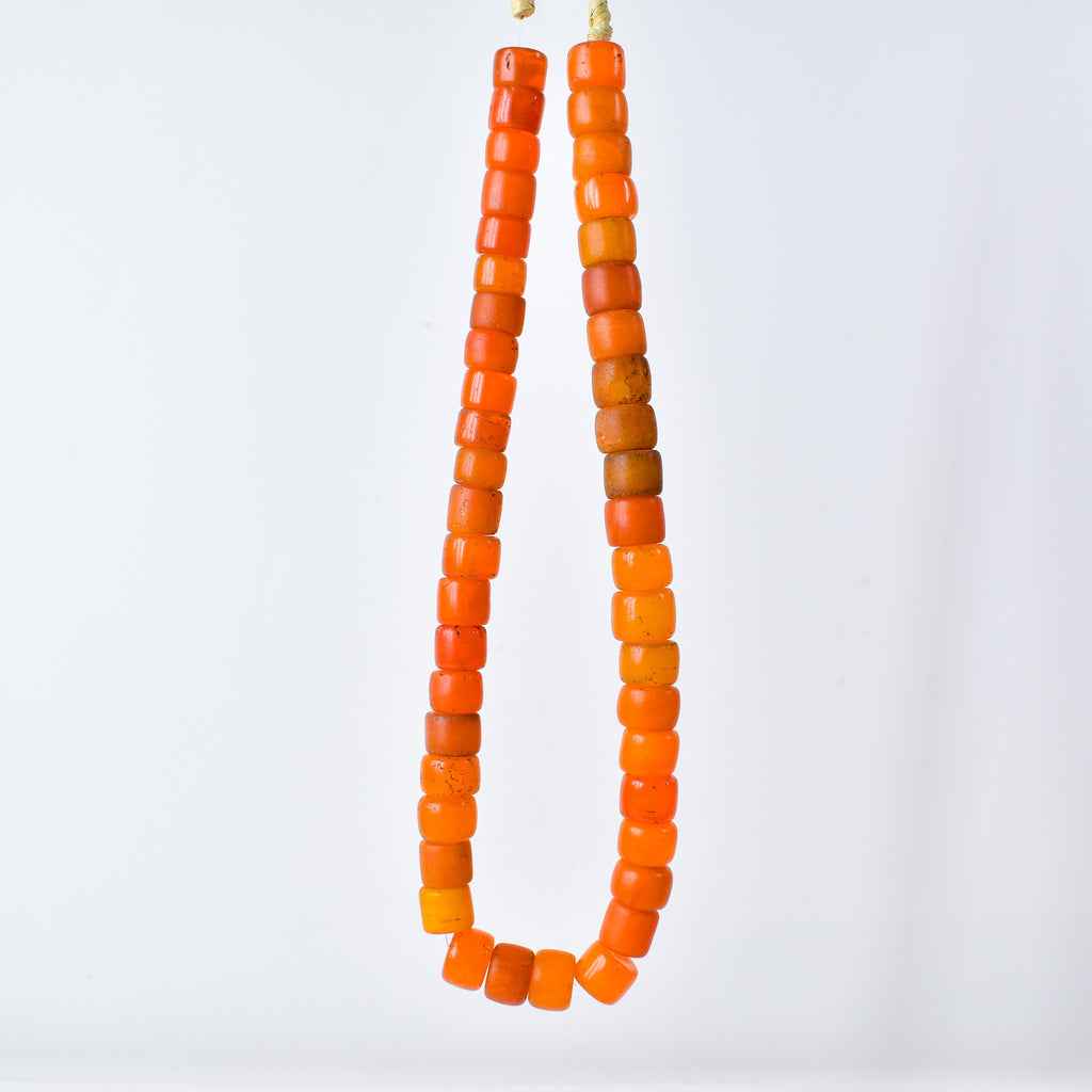 Phenolic Resin Orange Trade Beads