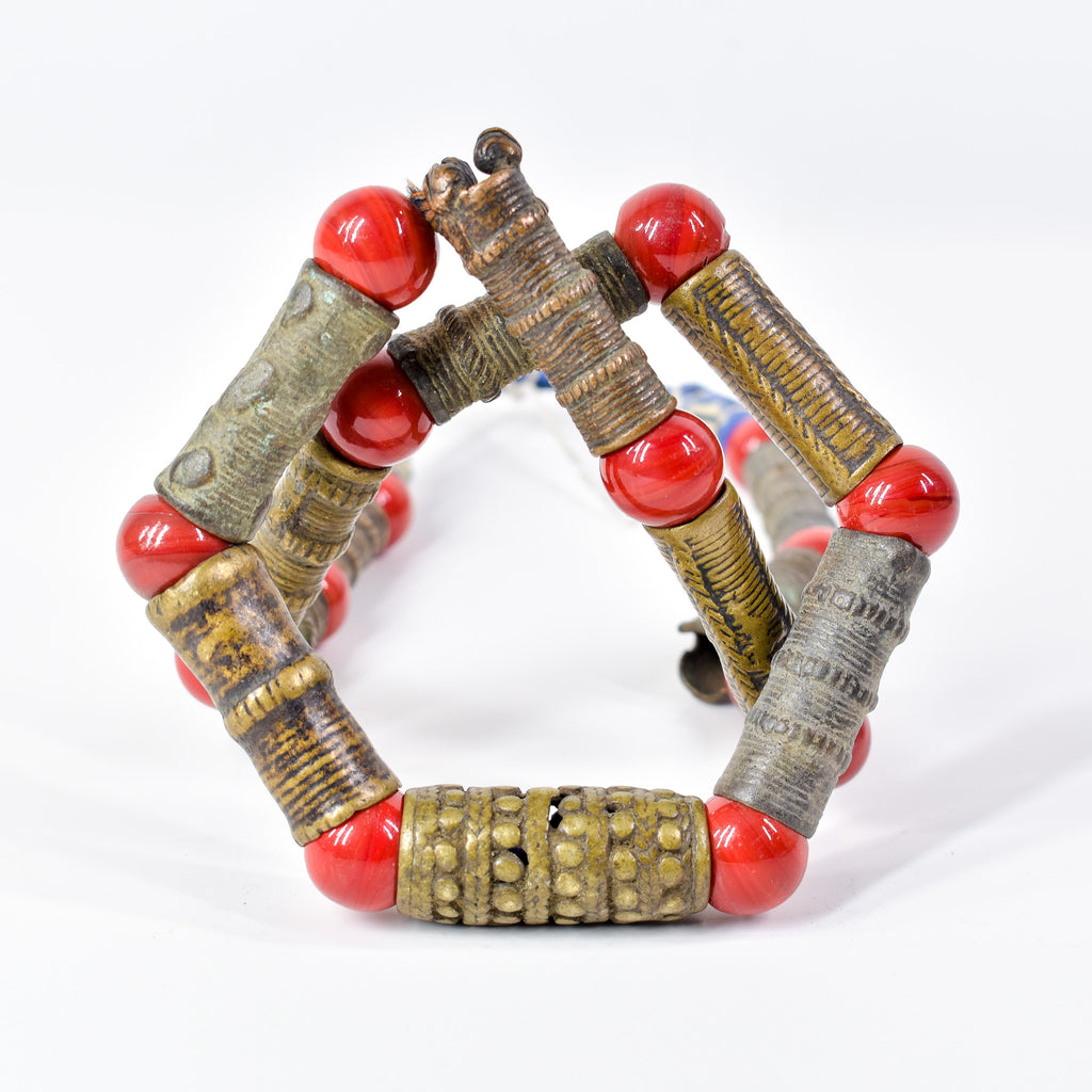 Yoruba Brass Hair Beads