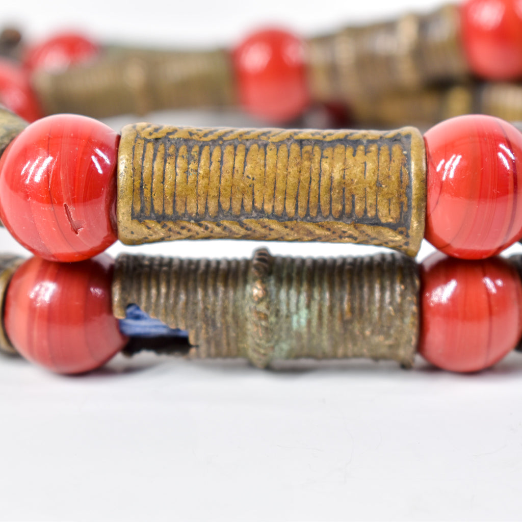 Yoruba Brass Hair Beads