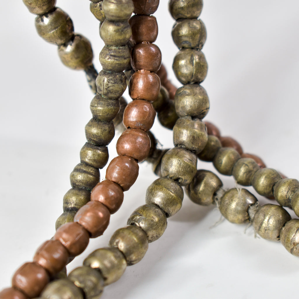 3 Strands Grab Bag Metal Trade Beads