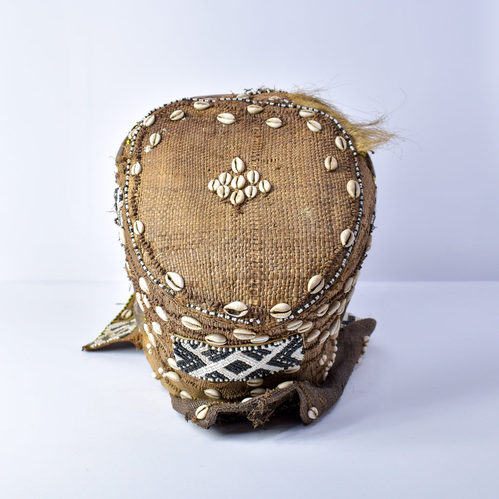 Kuba Mask Bwoom Helmet Royal Congo