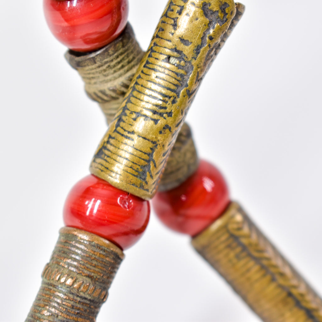 Yoruba Brass Hair Beads