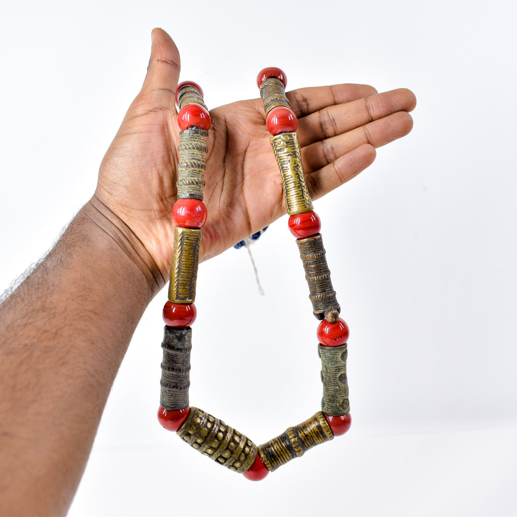 Yoruba Brass Hair Beads