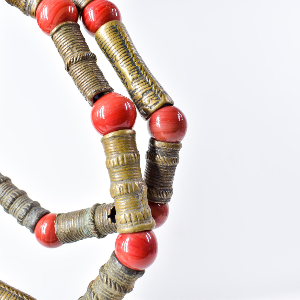Yoruba Brass Hair Beads