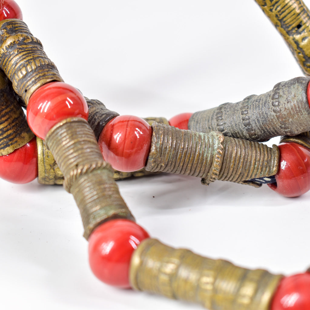Yoruba Brass Hair Beads