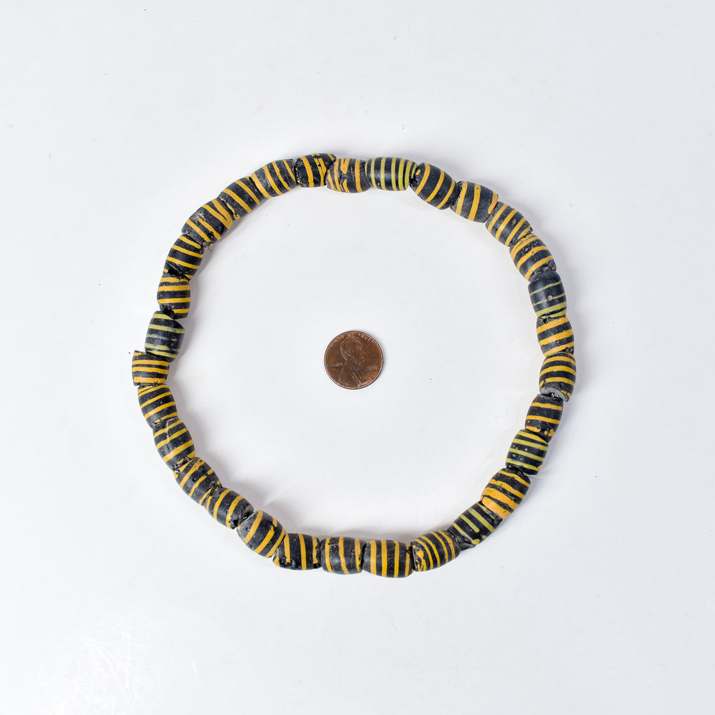 Bumblebee Venetian Trade Beads