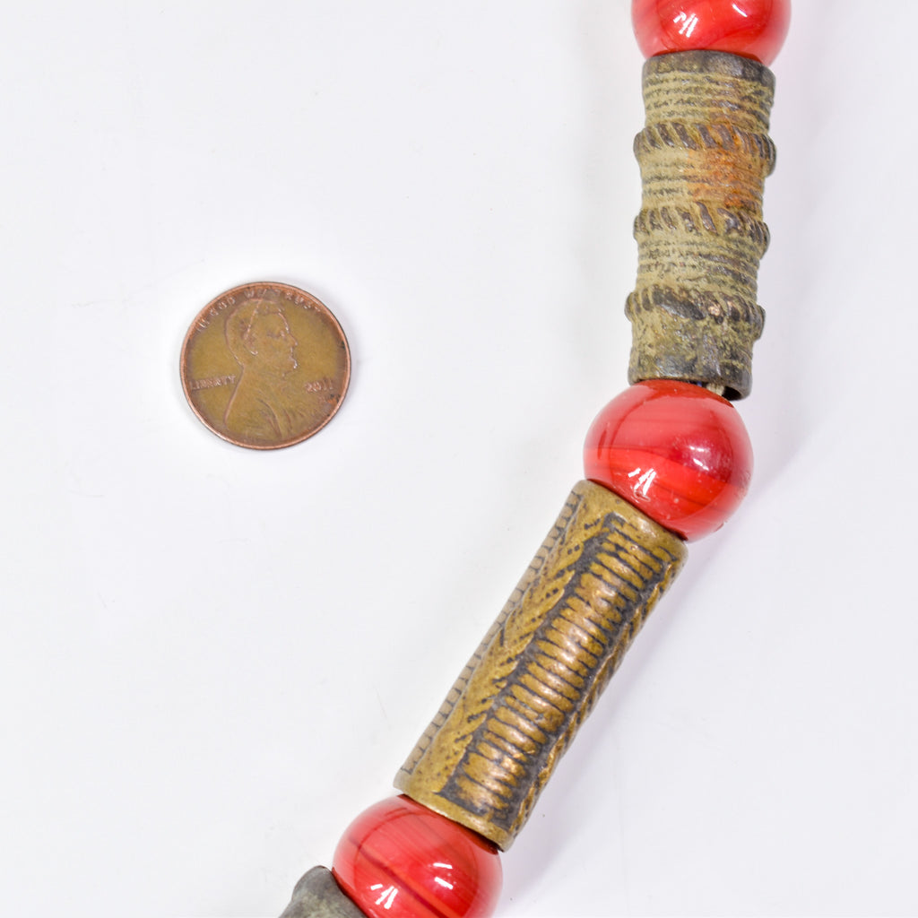 Yoruba Brass Hair Beads