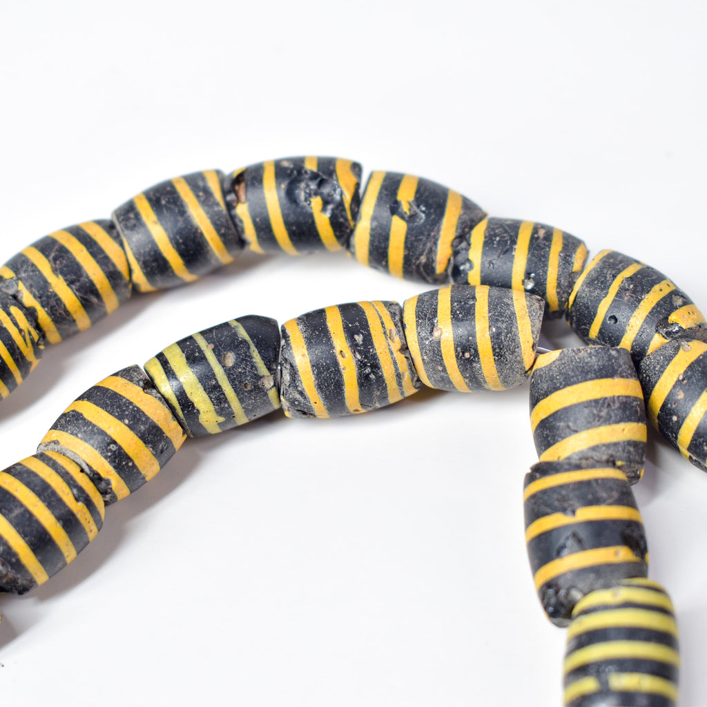 Bumblebee Venetian Trade Beads