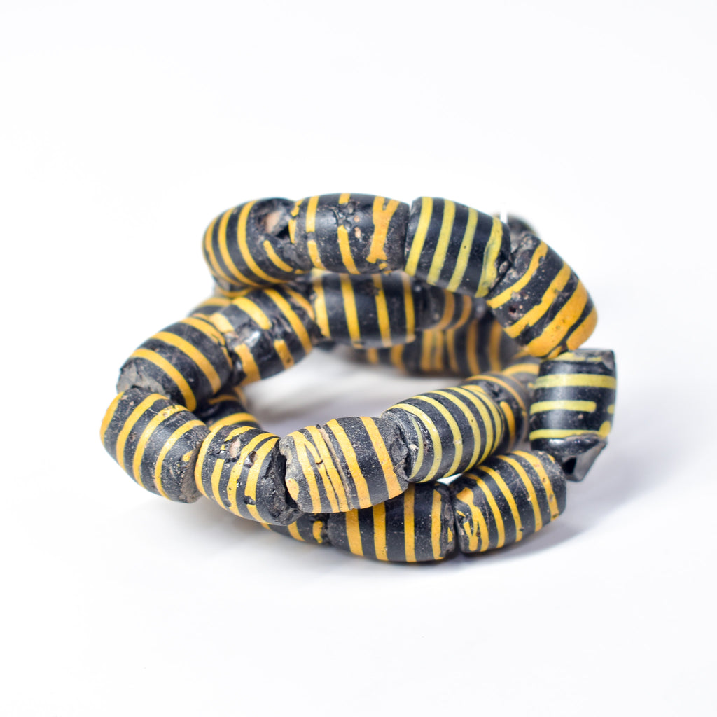 Bumblebee Venetian Trade Beads