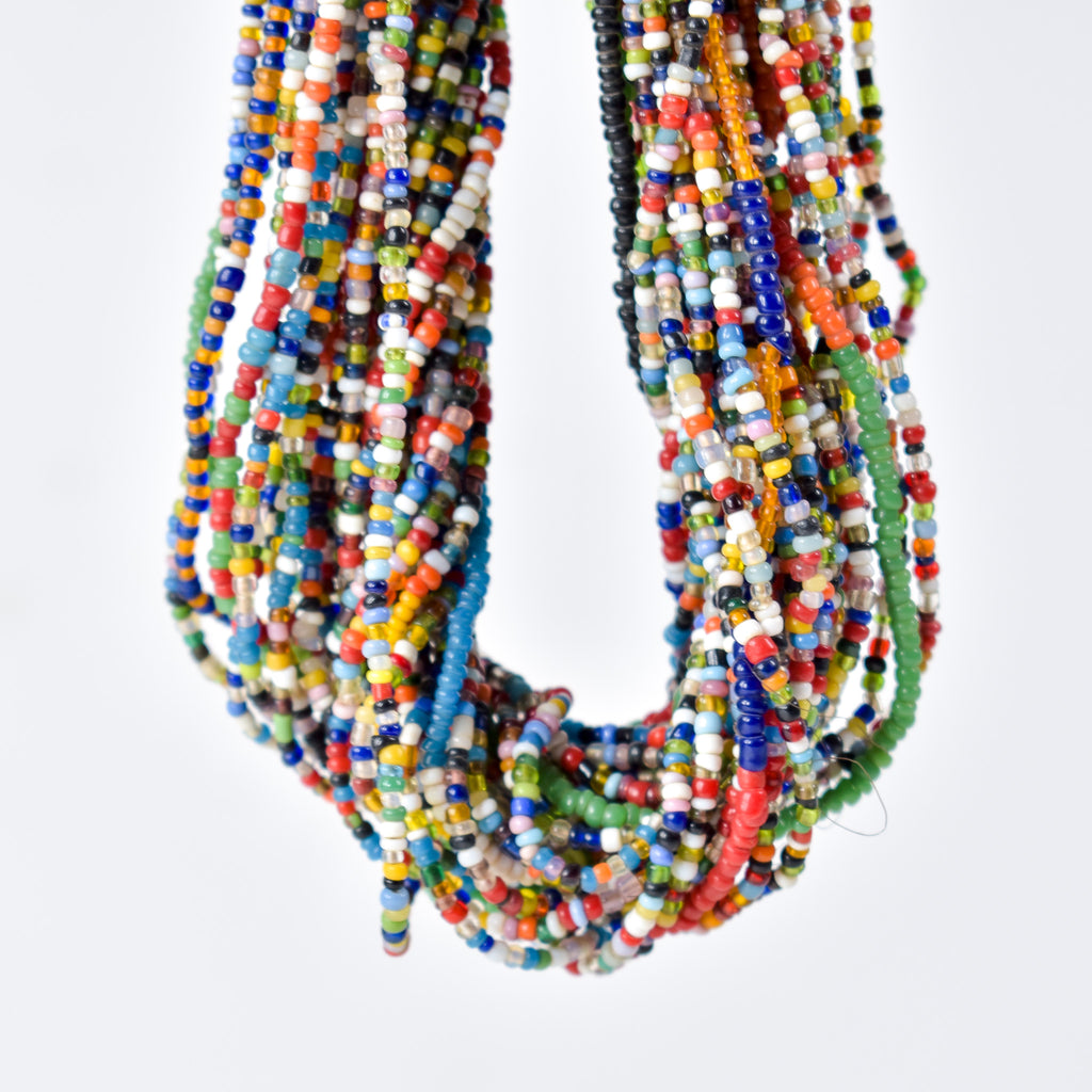 Baule Tamba Multicolor Seed Bead Necklace