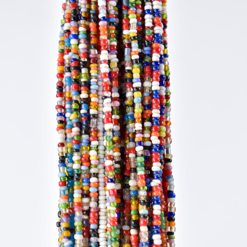 Baule Tamba Multicolor Seed Bead Necklace