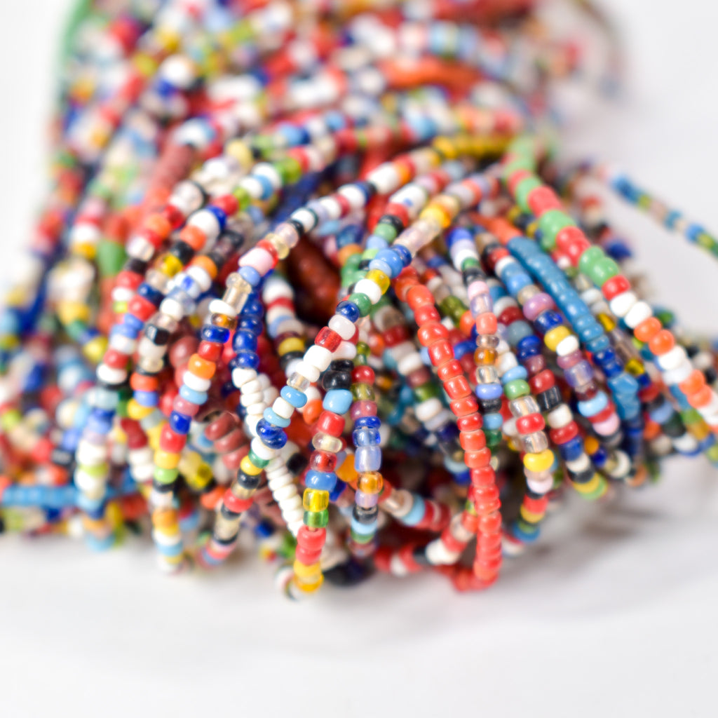 Baule Tamba Multicolor Seed Bead Necklace