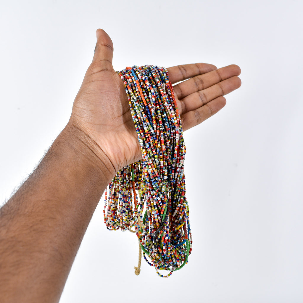 Baule Tamba Multicolor Seed Bead Necklace