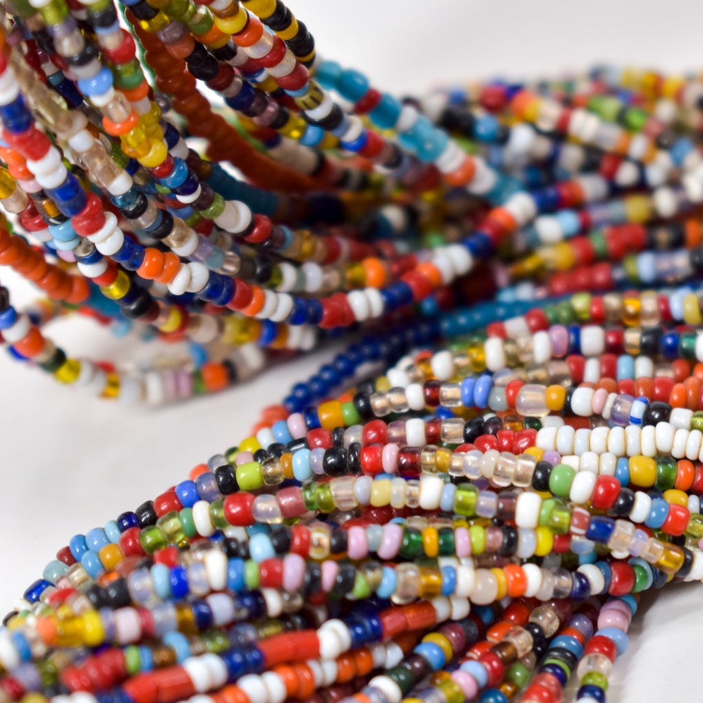 Baule Tamba Multicolor Seed Bead Necklace