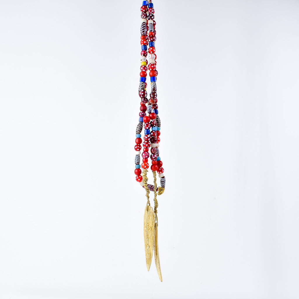Ethiopian Medicine Man Prayer Beads Necklace Henry Collection 64 Inch