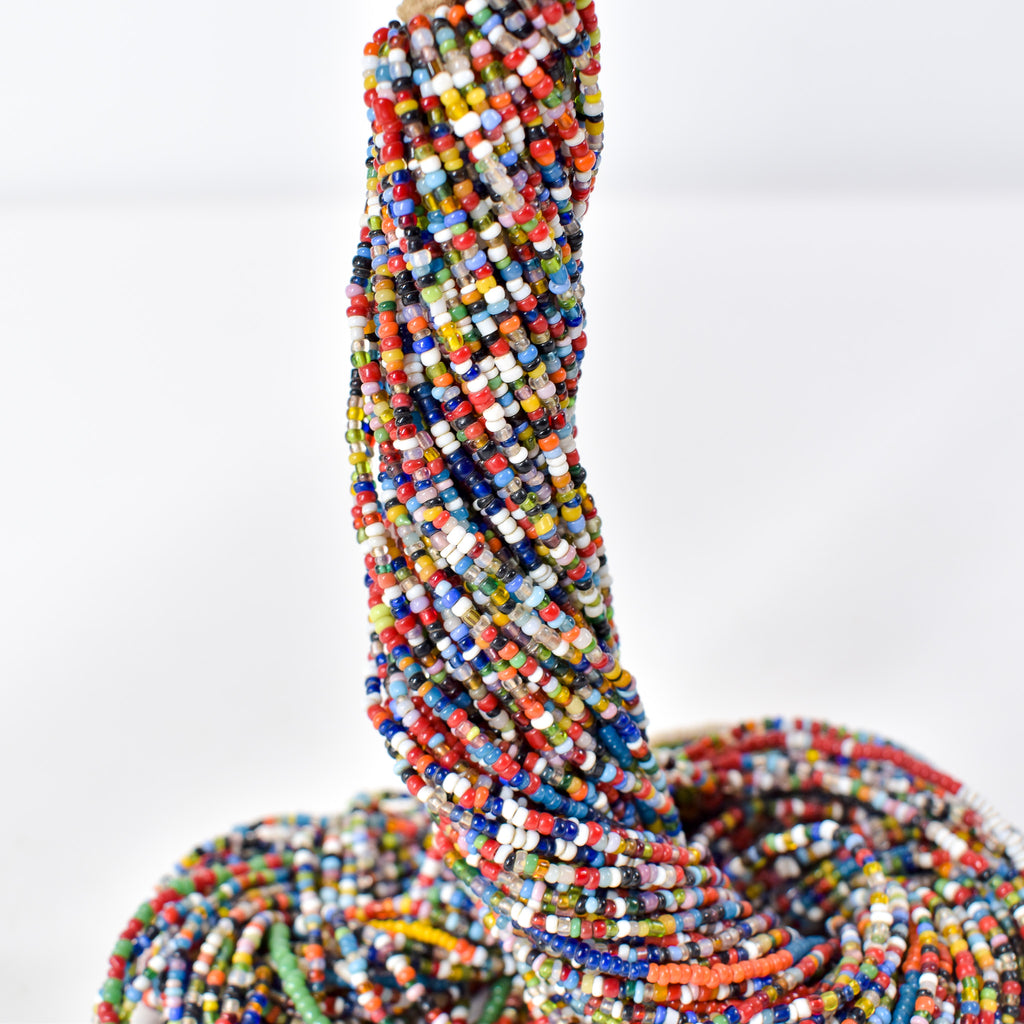 Baule Tamba Multicolor Seed Bead Necklace