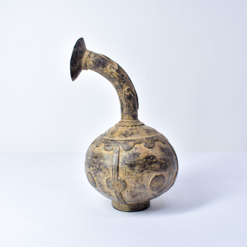 Bobo Metal Pot with Spout Burkina Faso