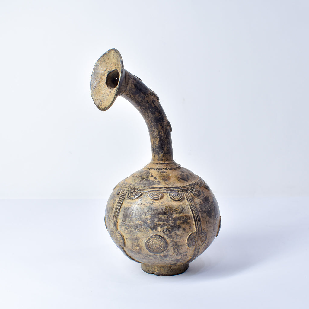 Bobo Metal Pot with Spout Burkina Faso