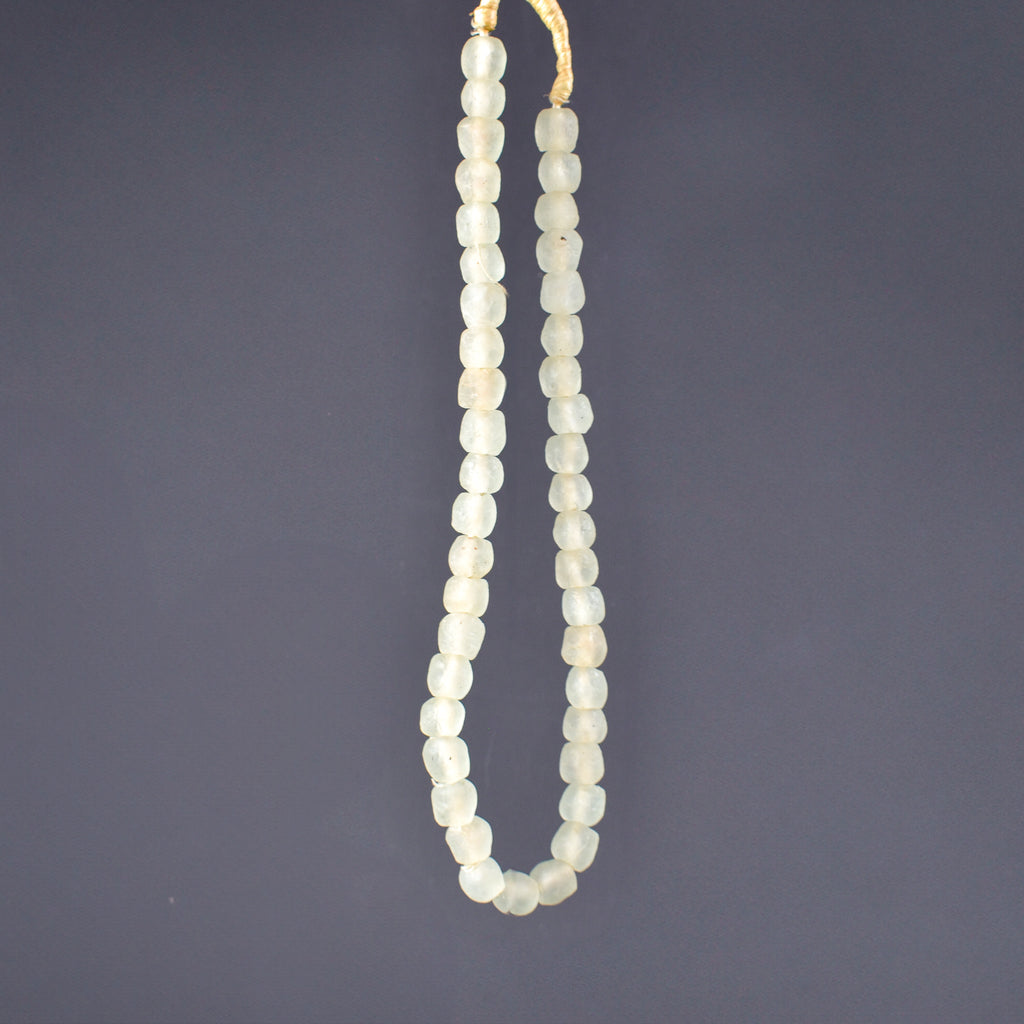 Krobo Recycled Powder Glass Translucent Trade Beads
