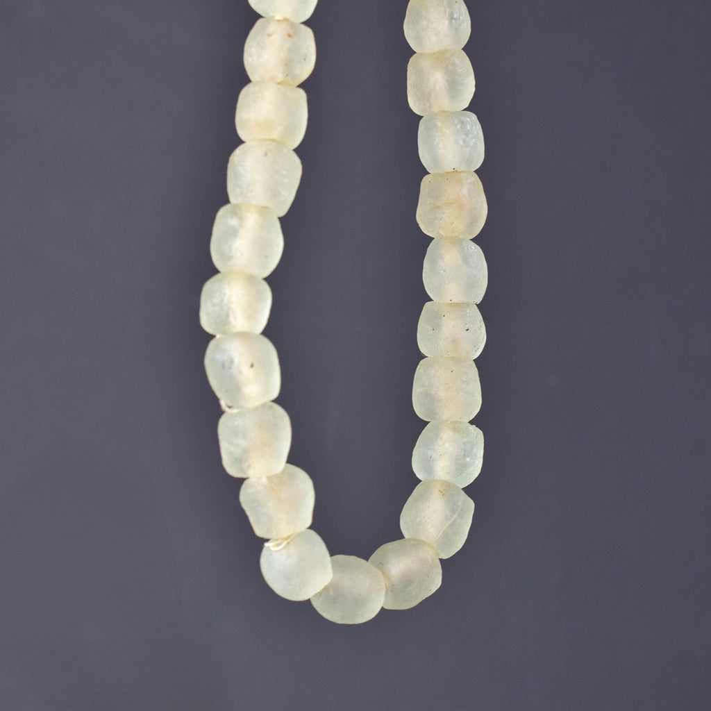 Krobo Recycled Powder Glass Translucent Trade Beads