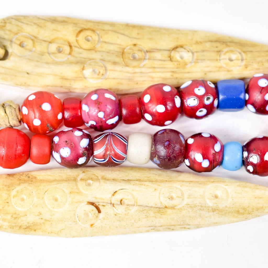 Ethiopian Medicine Man Prayer Beads Necklace Henry Collection 64 Inch