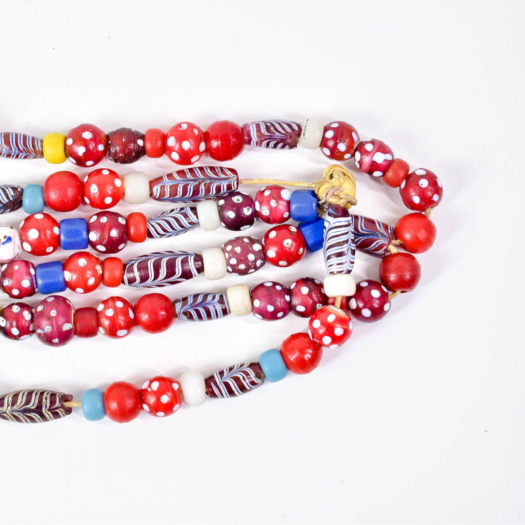 Ethiopian Medicine Man Prayer Beads Necklace Henry Collection 64 Inch