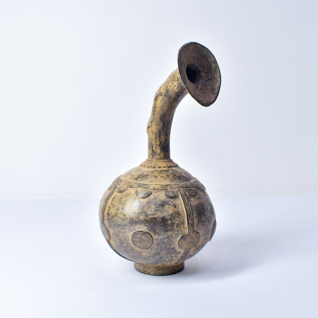 Bobo Metal Pot with Spout Burkina Faso