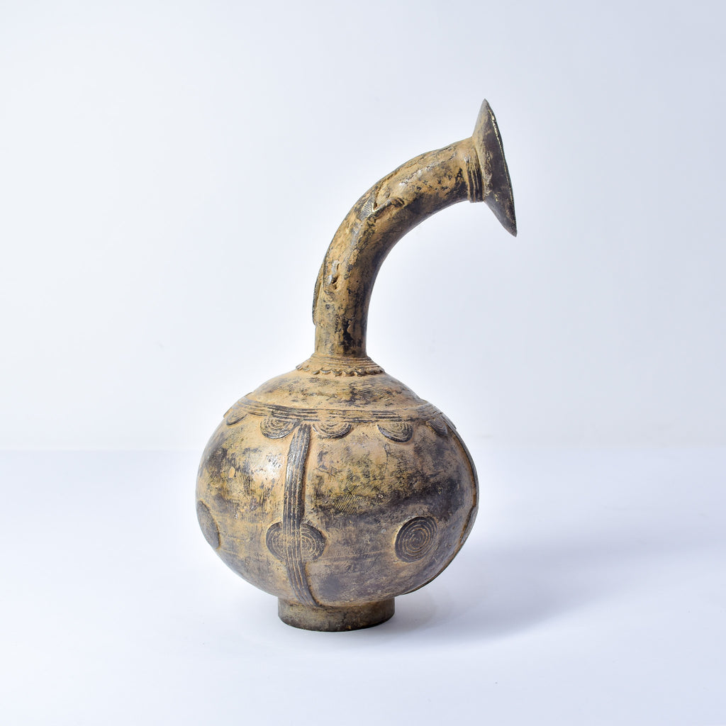 Bobo Metal Pot with Spout Burkina Faso