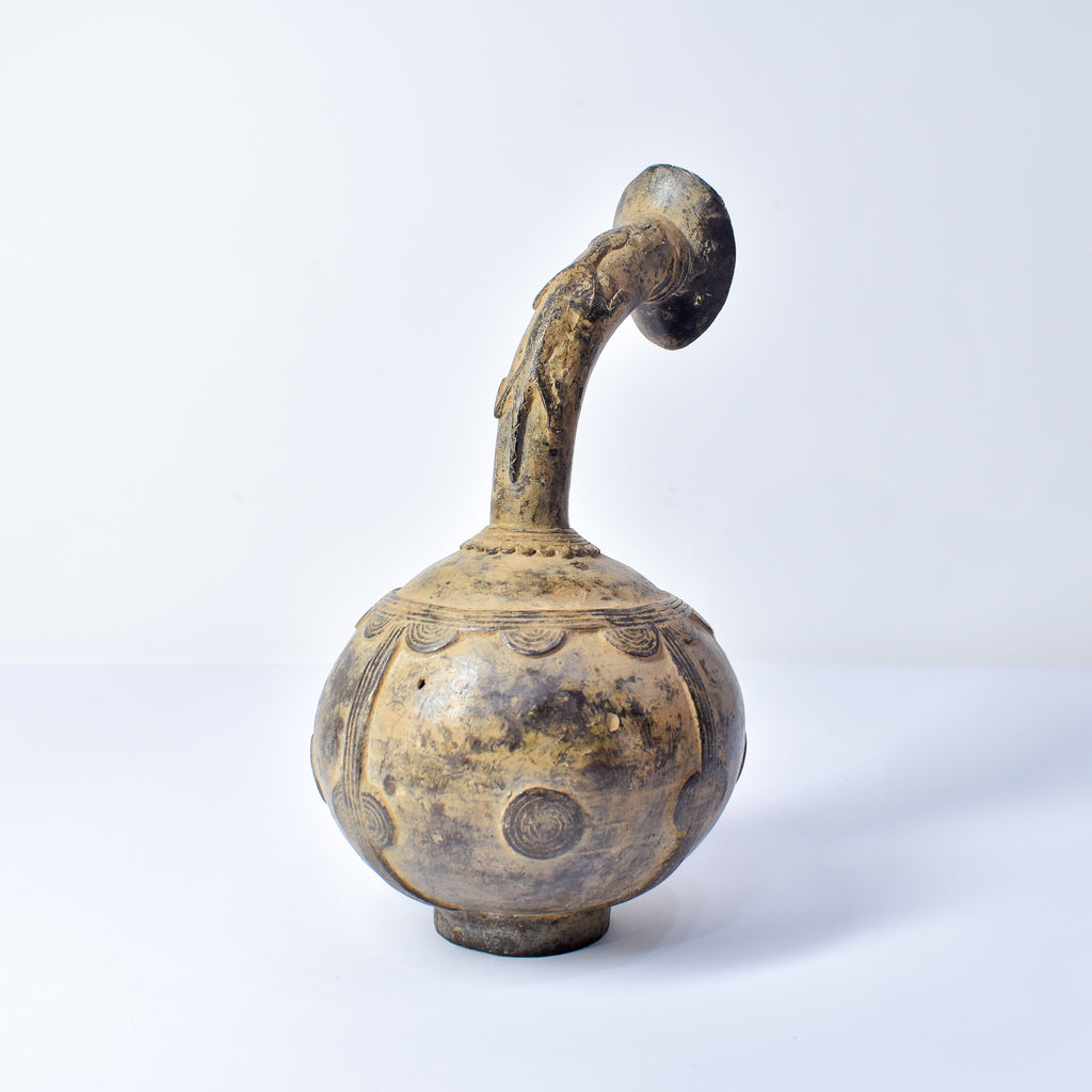 Bobo Metal Pot with Spout Burkina Faso