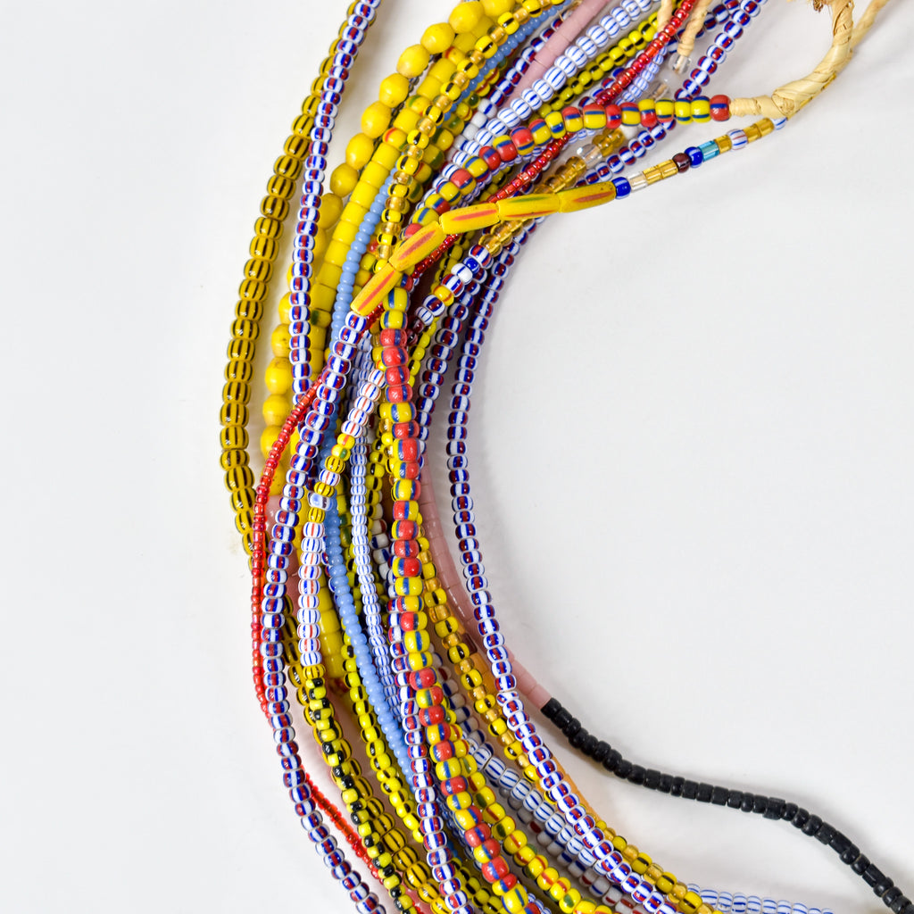20 Strands Grab Bag Mixed Trade Beads