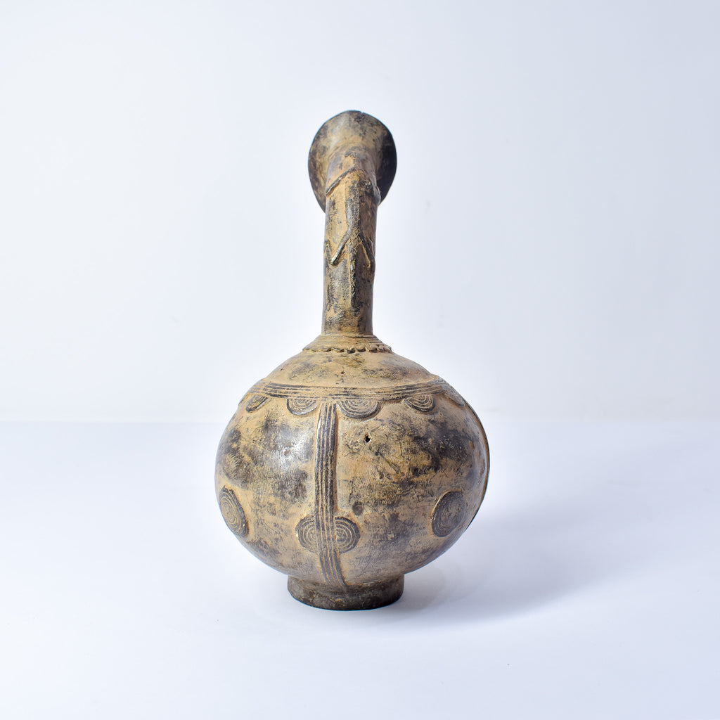 Bobo Metal Pot with Spout Burkina Faso