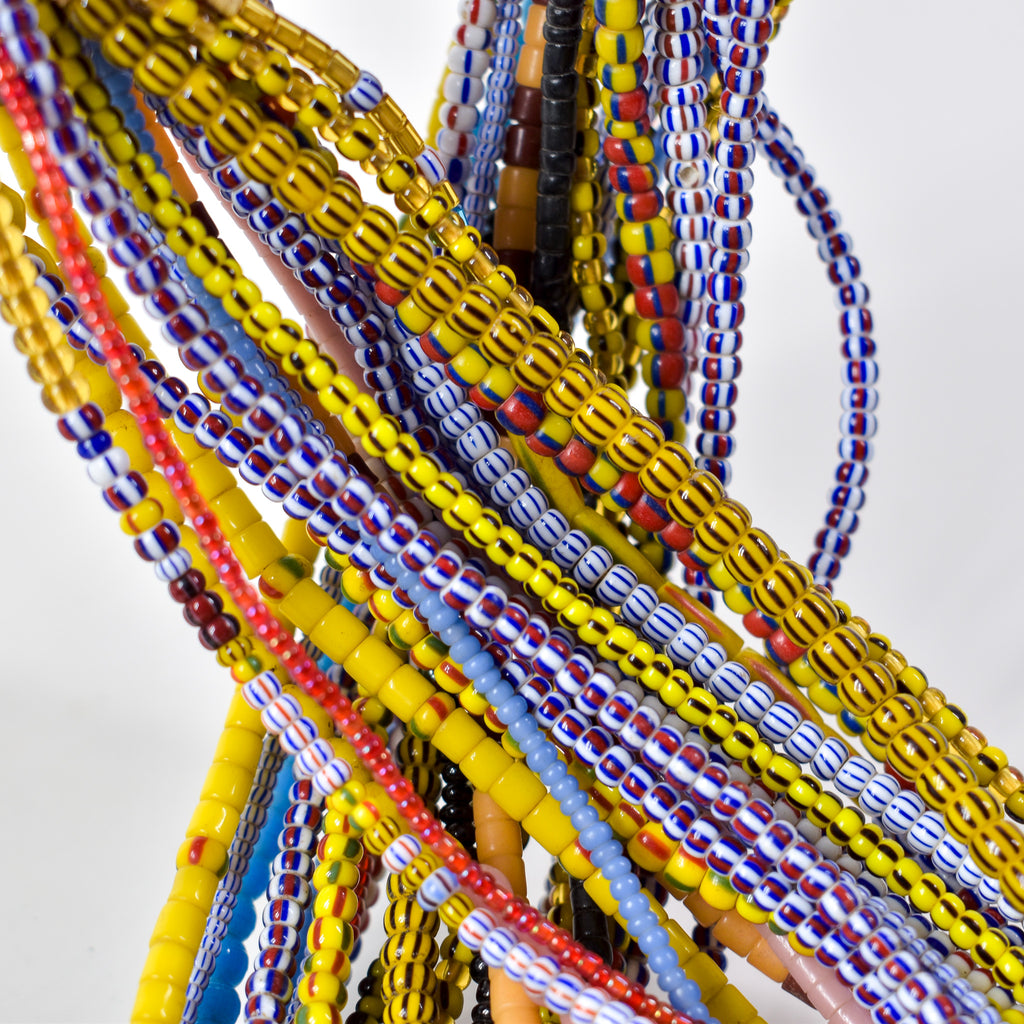 20 Strands Grab Bag Mixed Trade Beads