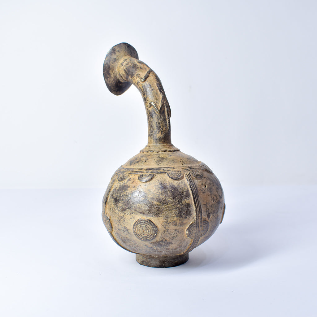 Bobo Metal Pot with Spout Burkina Faso