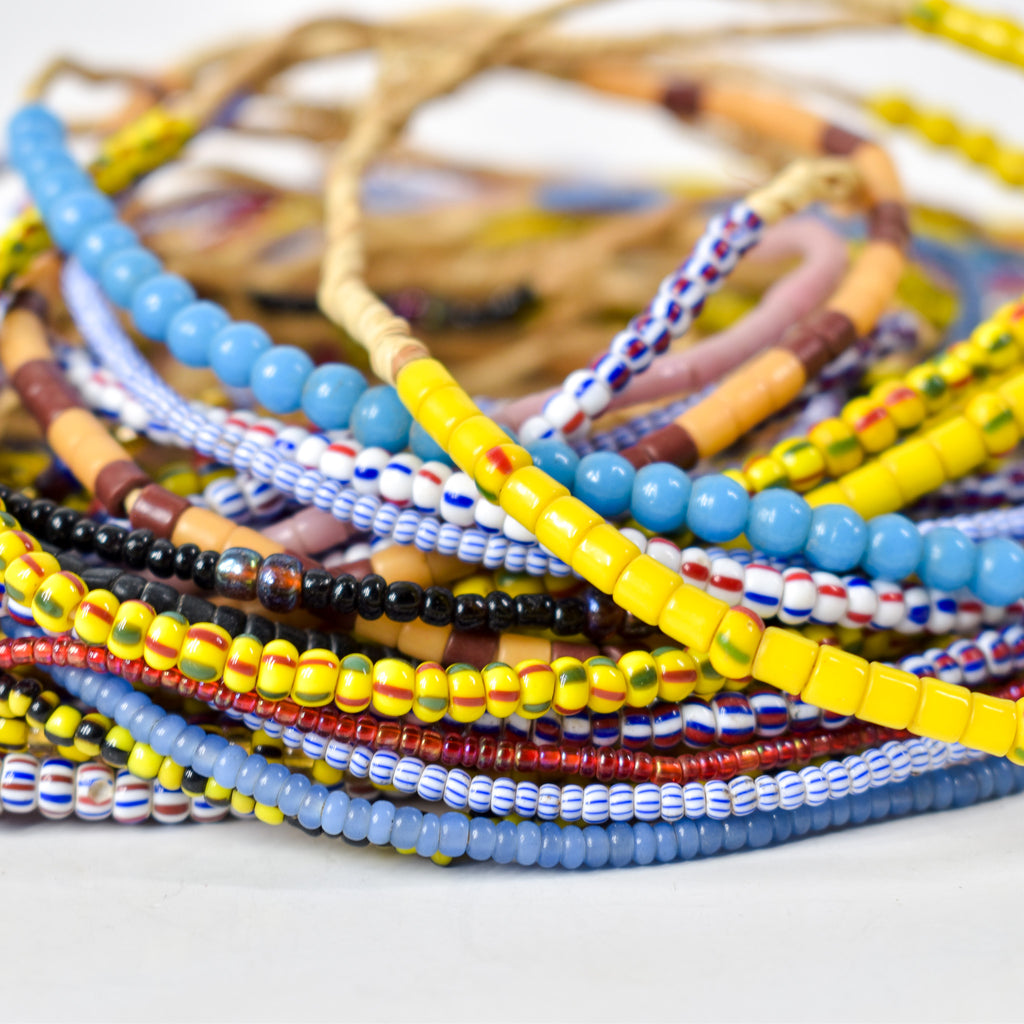 20 Strands Grab Bag Mixed Trade Beads