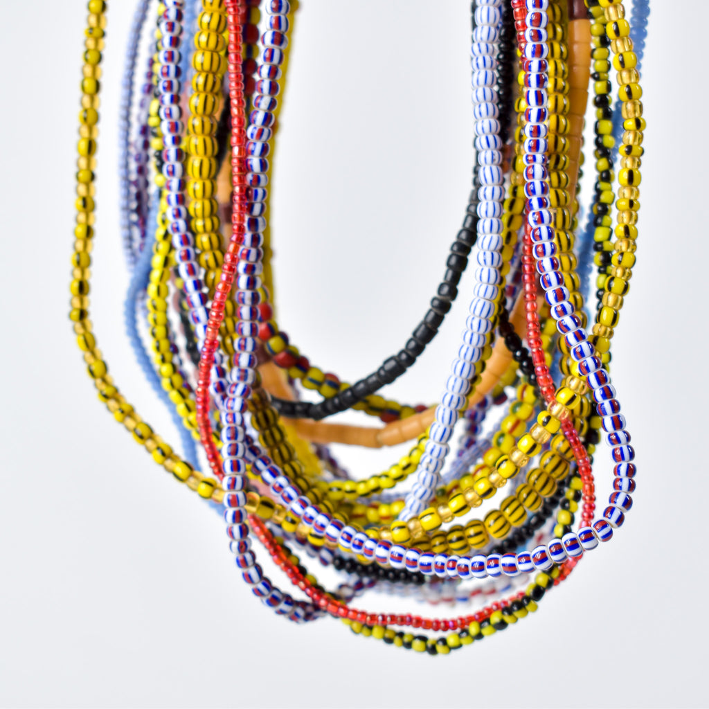 20 Strands Grab Bag Mixed Trade Beads