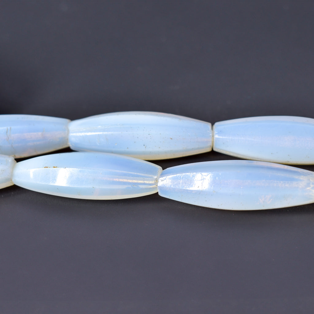 Opalescent Bohemian Faceted Trade Beads