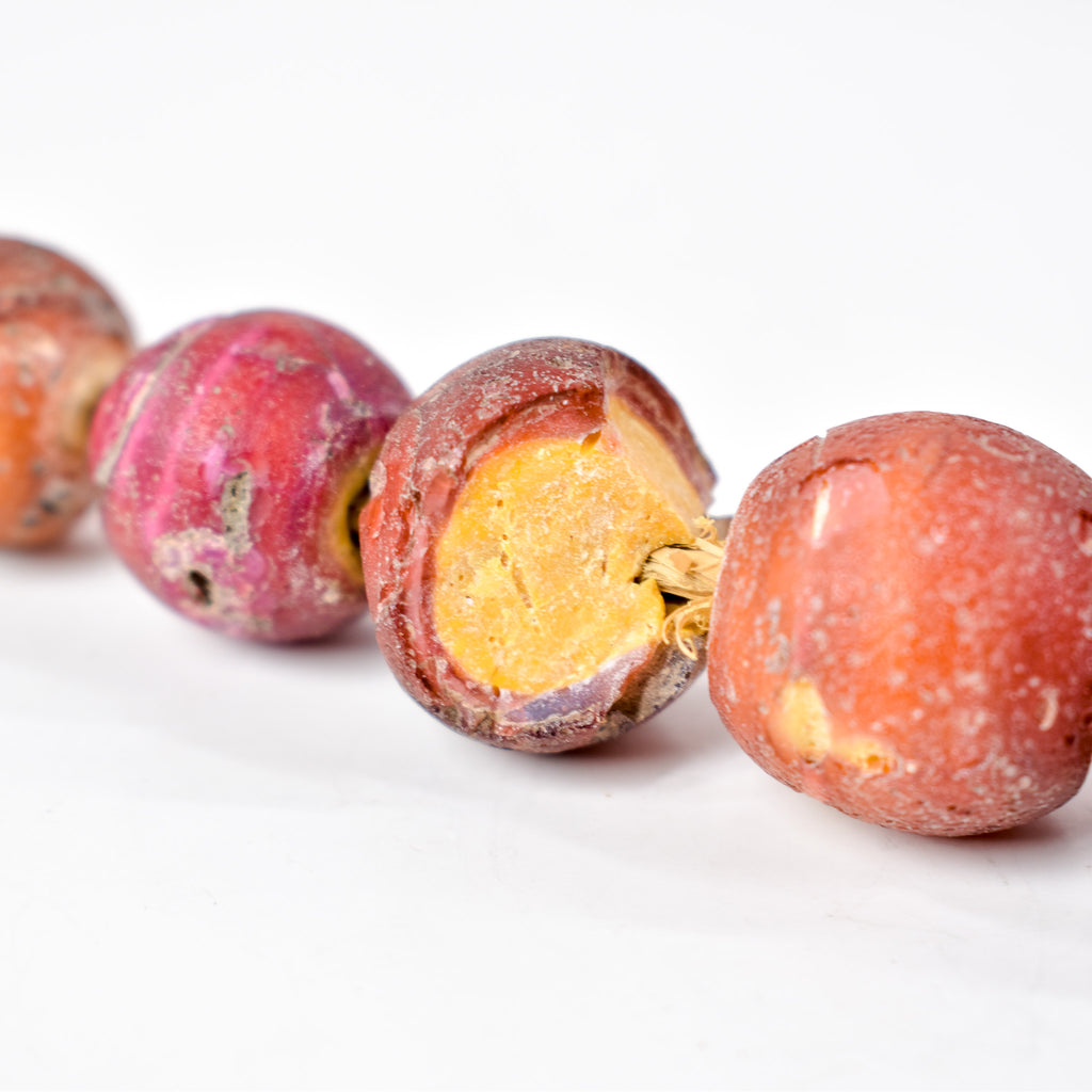 Cornaline d'Aleppo Venetian Trade Beads 30 Inch