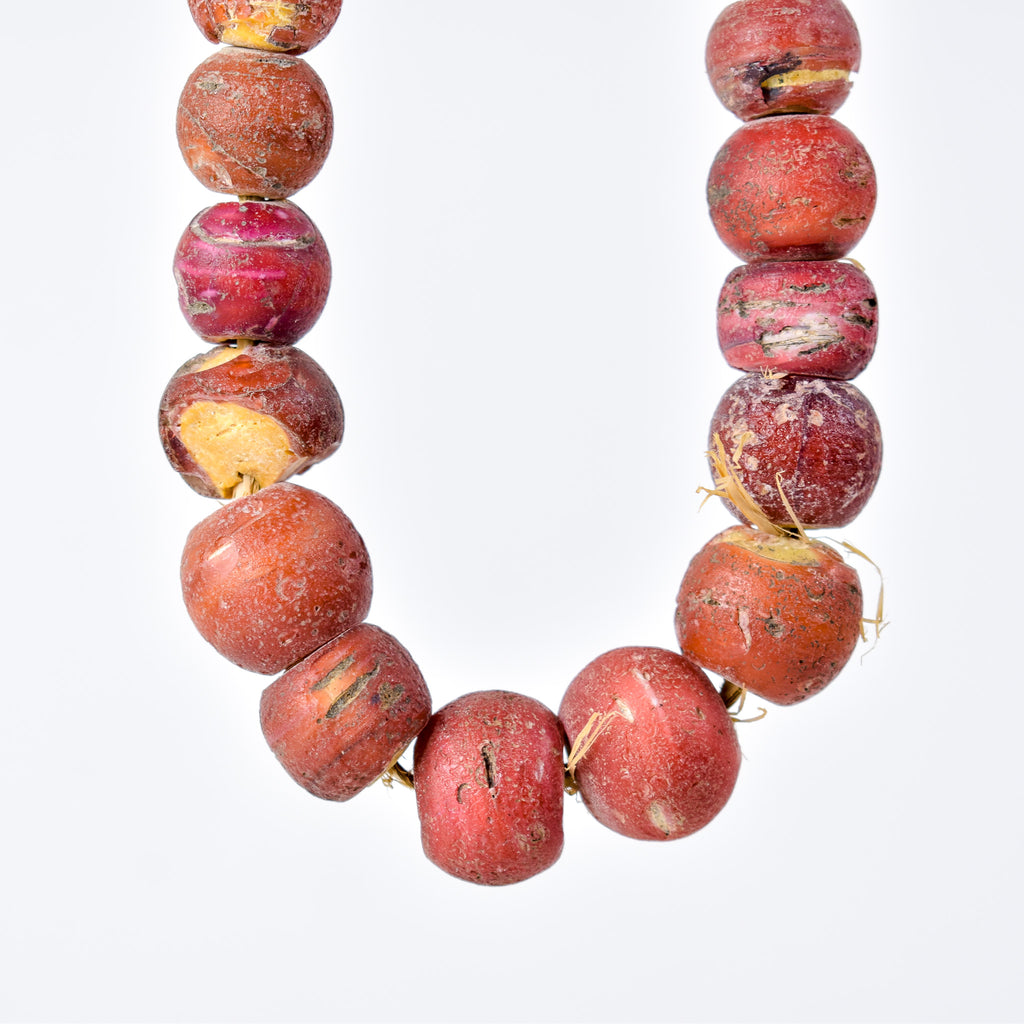 Cornaline d'Aleppo Venetian Trade Beads 30 Inch