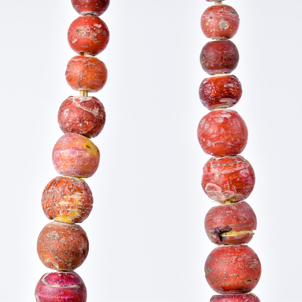 Cornaline d'Aleppo Venetian Trade Beads 30 Inch