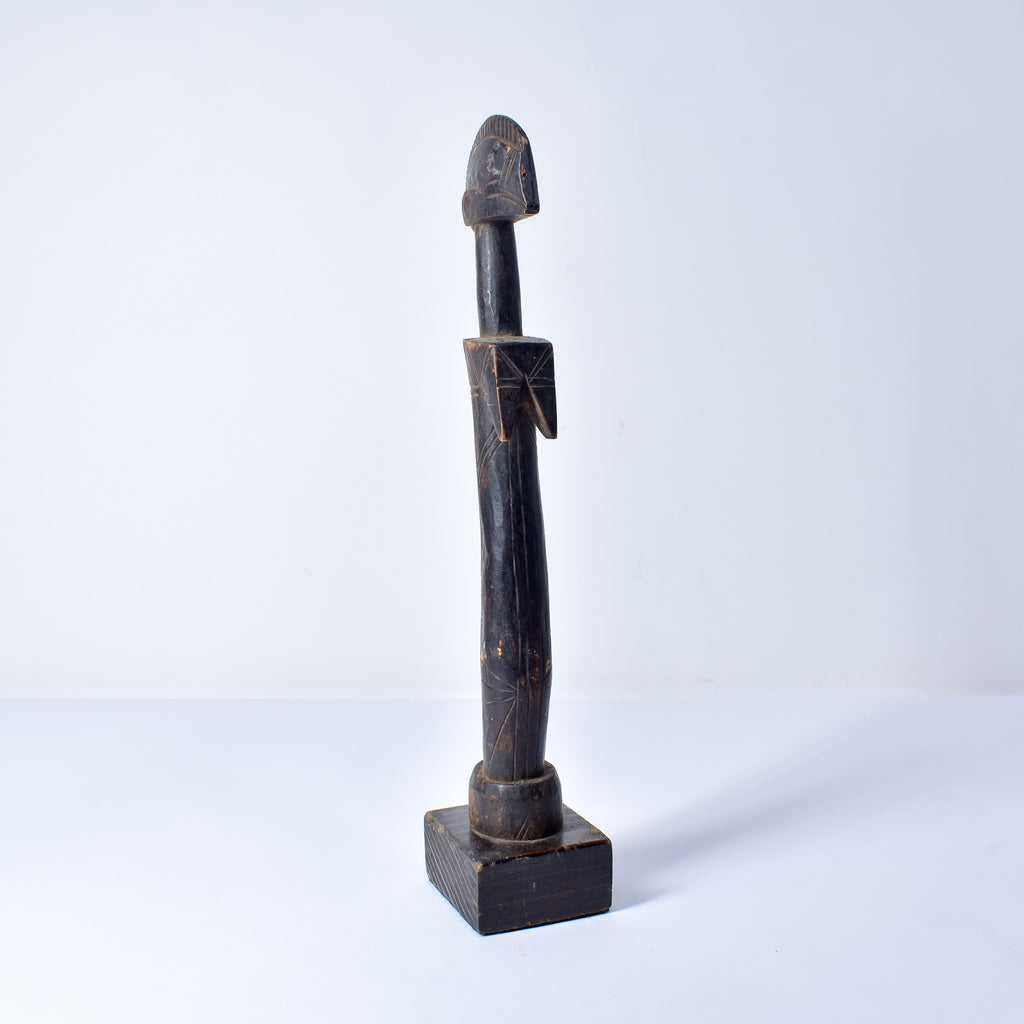 Mossi Biiga Doll on Custom Base Burkina Faso