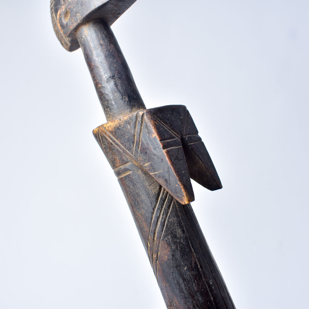 Mossi Biiga Doll on Custom Base Burkina Faso
