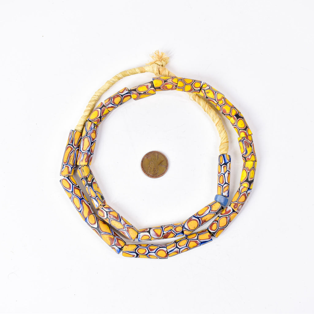 Matched Millefiori Venetian Trade Beads