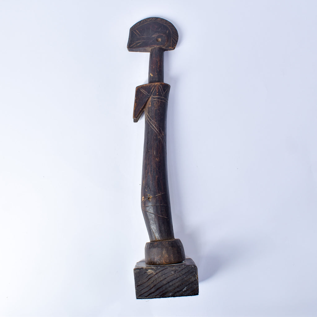 Mossi Biiga Doll on Custom Base Burkina Faso