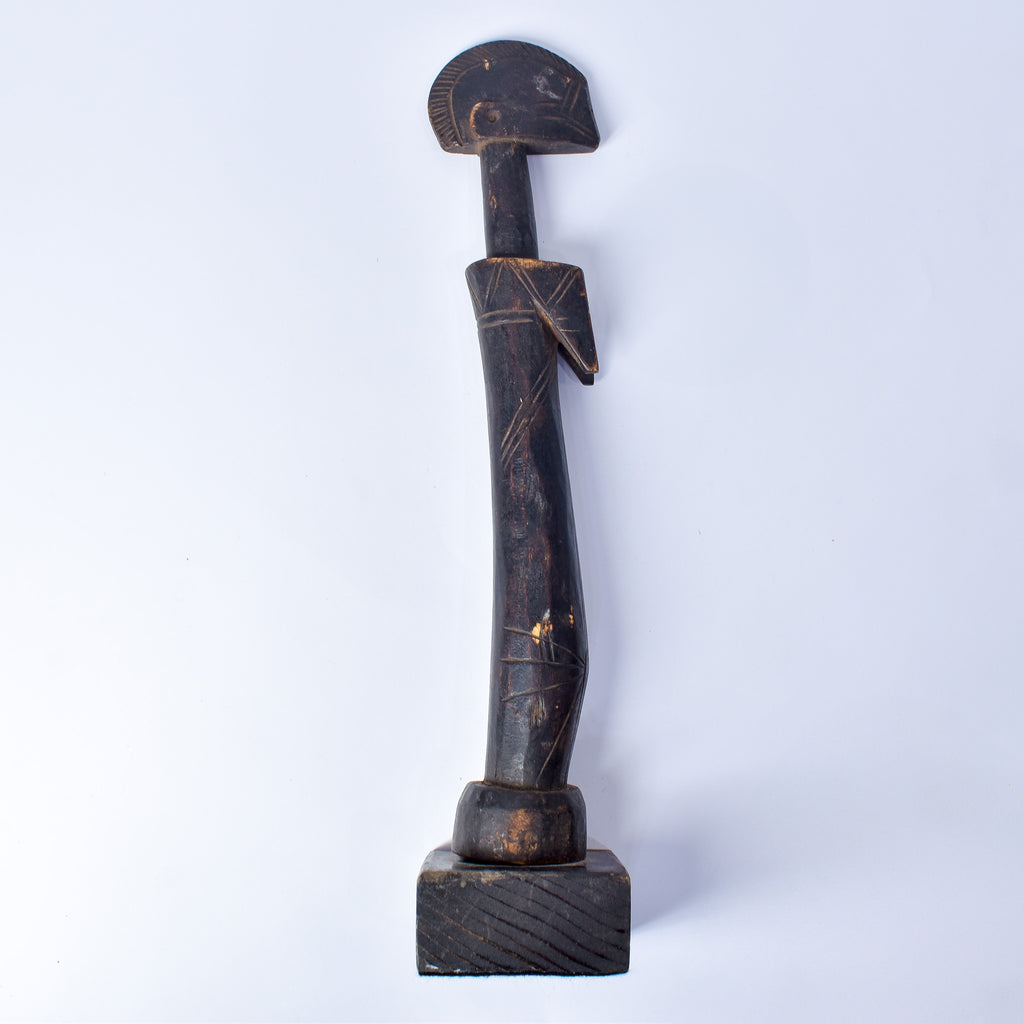 Mossi Biiga Doll on Custom Base Burkina Faso