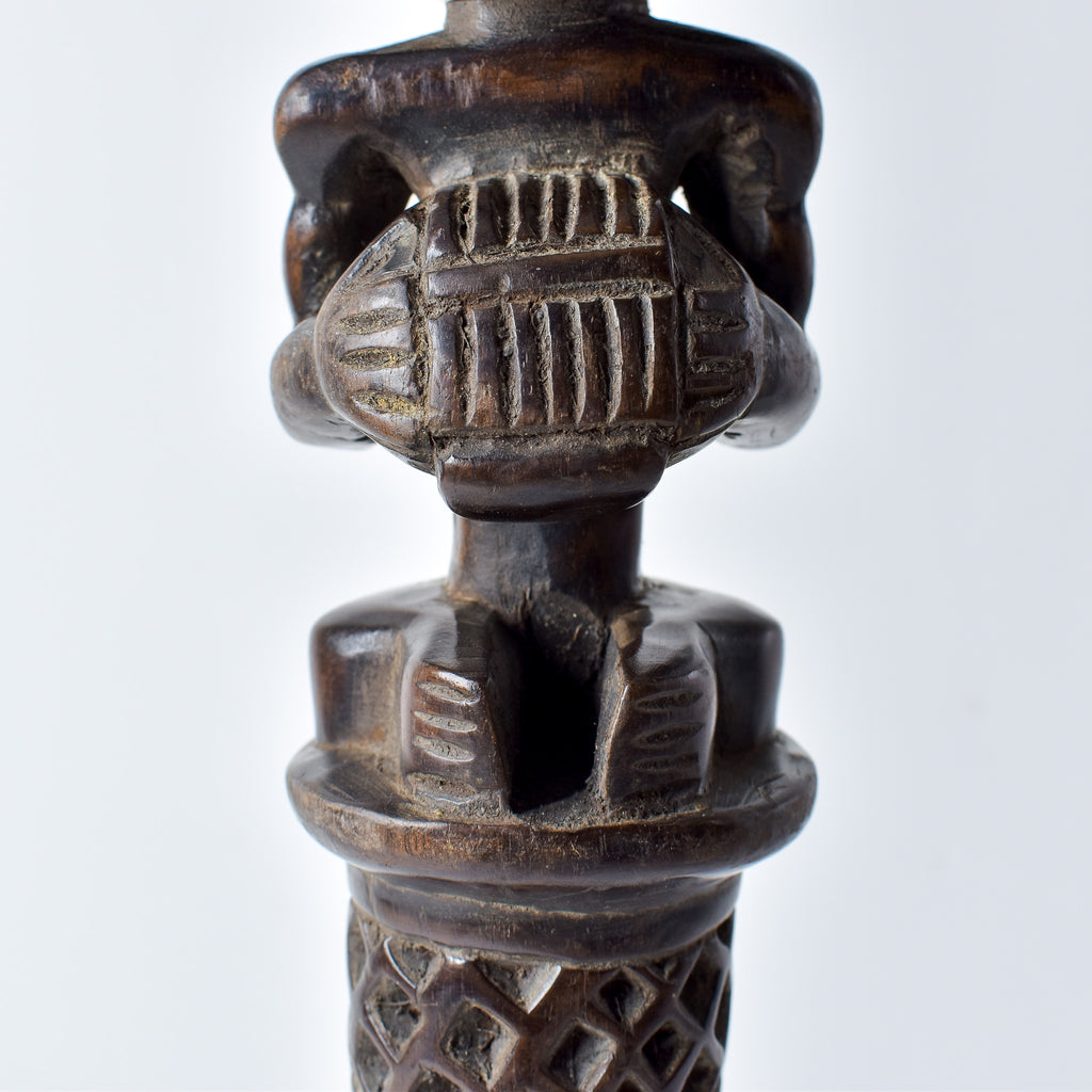 Chokwe Figural Scepter Congo