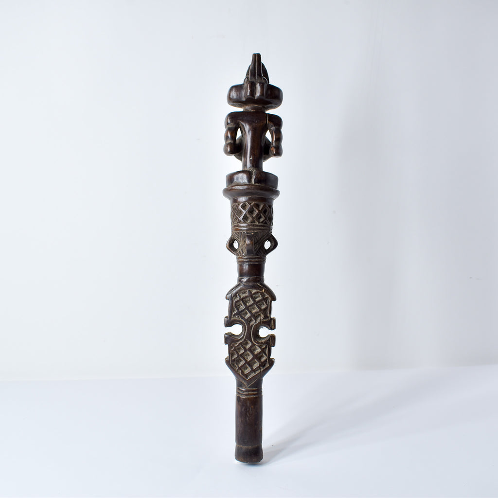 Chokwe Figural Scepter Congo