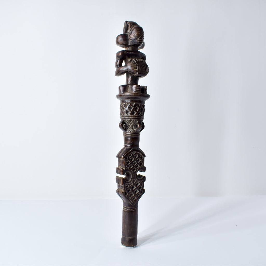 Chokwe Figural Scepter Congo