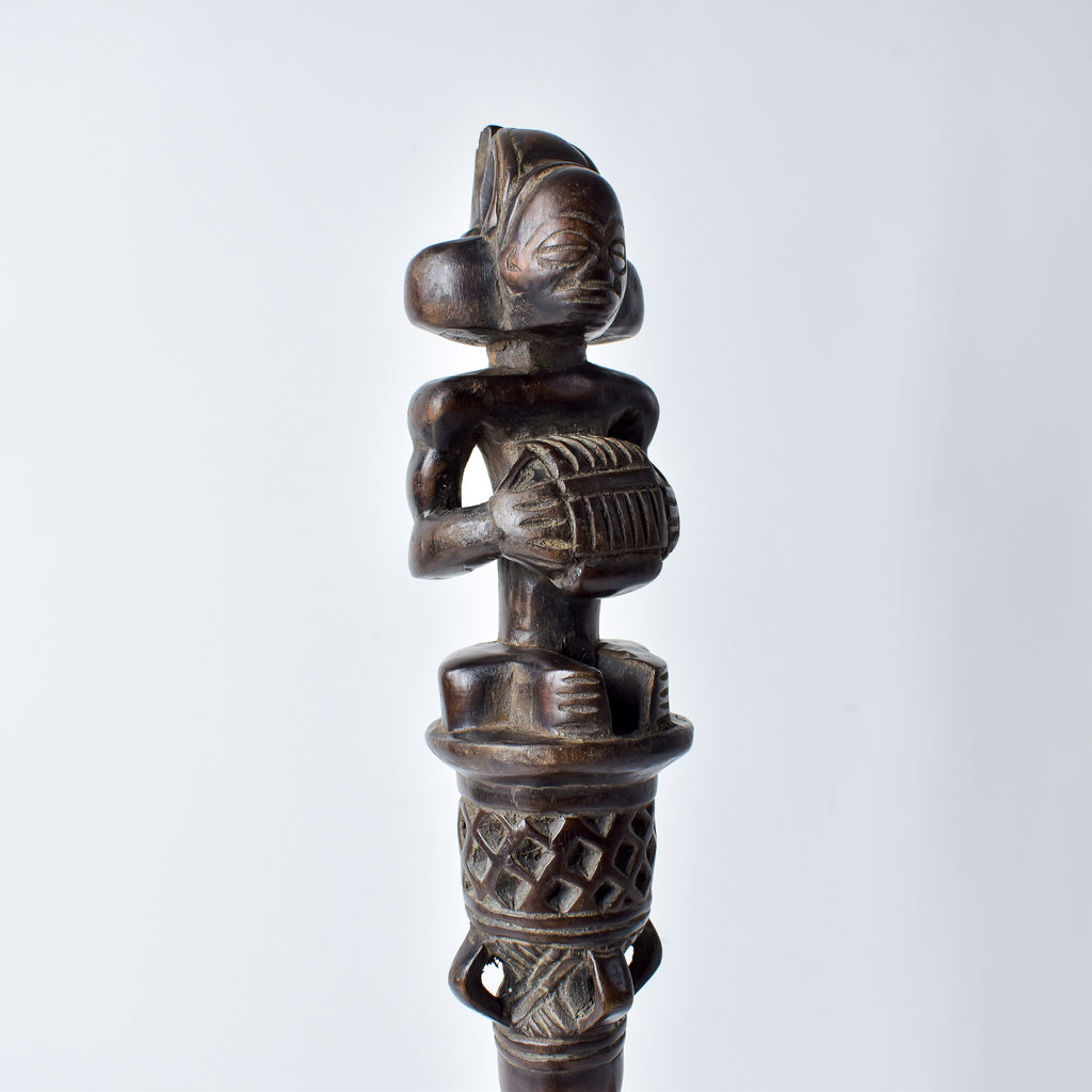 Chokwe Figural Scepter Congo