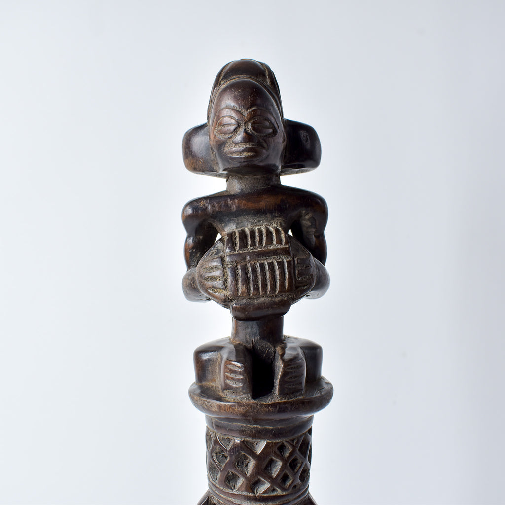Chokwe Figural Scepter Congo